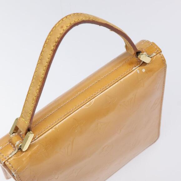 LOUIS VUITTON Vernis Spring Street Hand Bag Marshmallow Pink M91033 - Picture 6 of 13